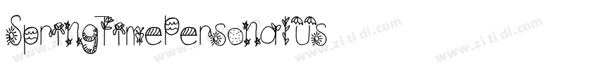 SpringTimePersonalUs字体转换