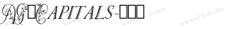 AG_Capitals字体转换