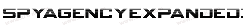 SpyAgencyExpandedIta字体转换