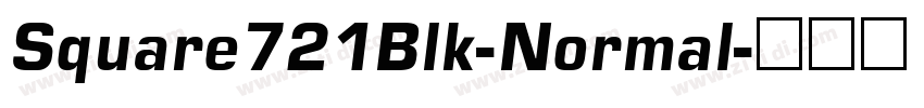 Square721Blk-Normal字体转换 Square721Blk-Normal字体转换