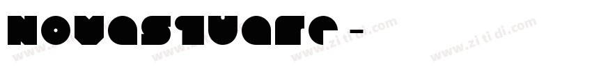 NovaSquare字体转换