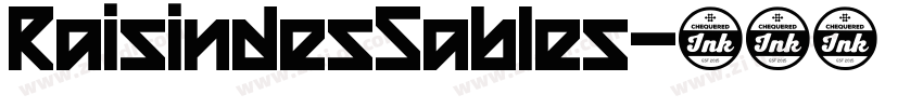 RaisindesSables字体转换