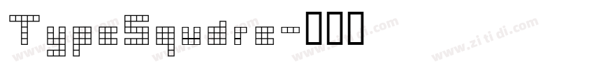 TypeSquare字体转换