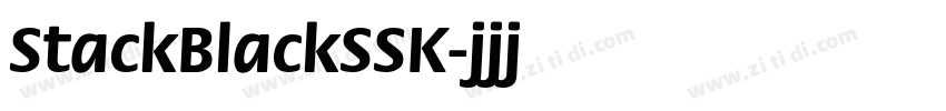 StackBlackSSK字体转换