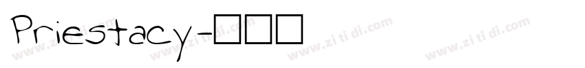 Priestacy字体转换