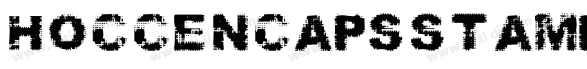 HOCCENCAPSSTAMP字体转换