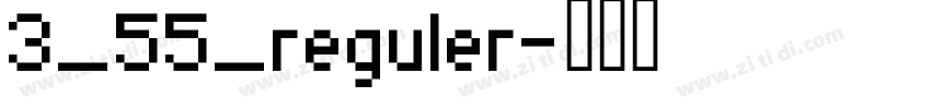 3_55_reguler字体转换