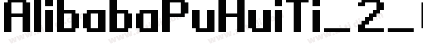AlibabaPuHuiTi_2_65_字体转换