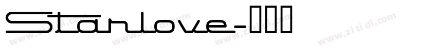 Starlove字体转换