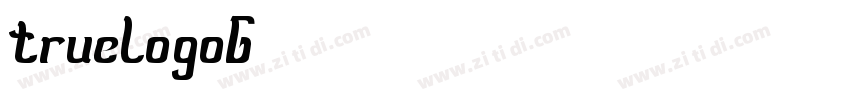 trueLogoG字体转换