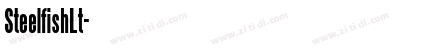SteelfishLt字体转换