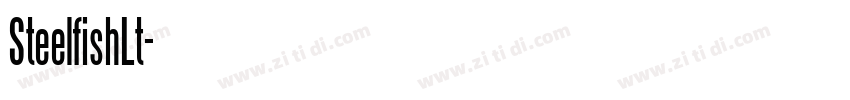 SteelfishLt字体转换