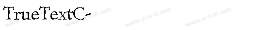 TrueTextC字体转换