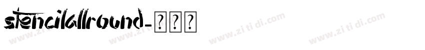StencilAllround字体转换