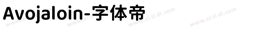 Avojaloin字体转换
