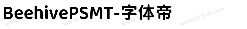 BeehivePSMT字体转换