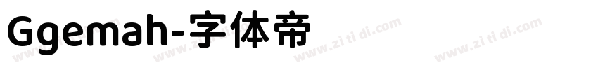 Ggemah字体转换