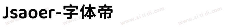 Jsaoer字体转换