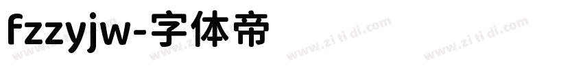fzzyjw字体转换