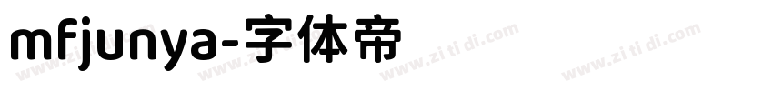 mfjunya字体转换