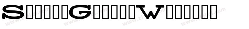 StereoGothicW01字体转换