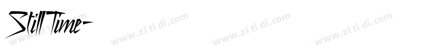 StillTime字体转换