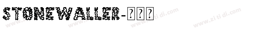 Stonewaller字体转换