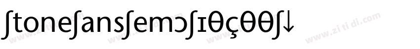StoneSansSemOSITCTTS字体转换