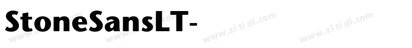 StoneSansLT字体转换