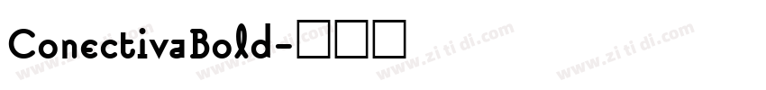 ConectivaBold字体转换