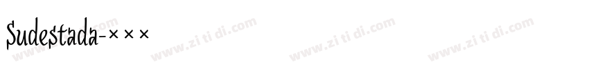 Sudestada字体转换
