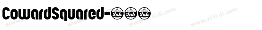 CowardSquared字体转换