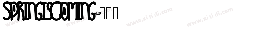SpringisComing字体转换