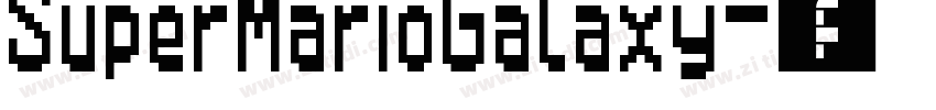 SuperMarioGalaxy字体转换