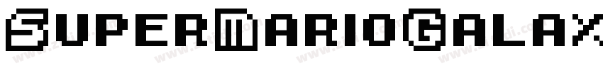 SuperMarioGalaxy字体转换