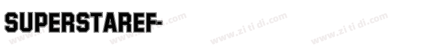 SuperstarEF字体转换