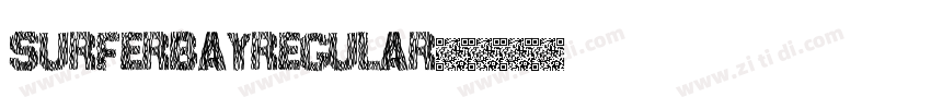surferbayregular字体转换