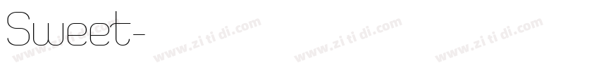 Sweet字体转换 Sweet字体转换