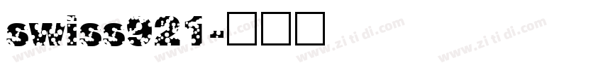 swiss921字体转换