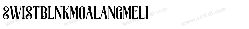 SwistblnkMoalangMeli字体转换