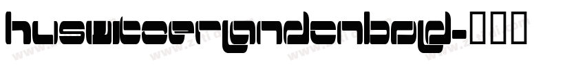 HuSwitzerlandCnBold字体转换