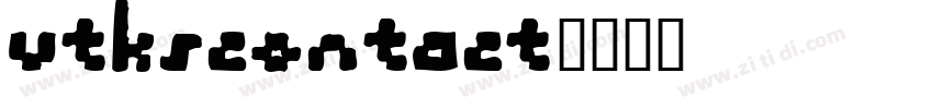 VTKSCONTACT字体转换