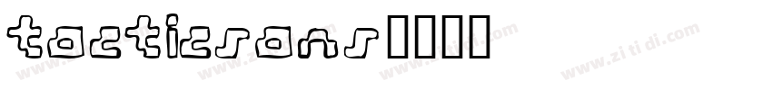 tacticsans字体转换