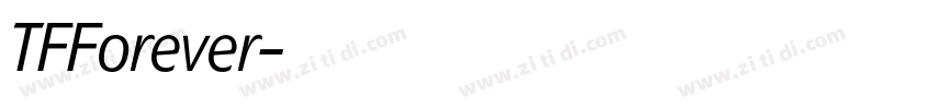TFForever字体转换 TFForever字体转换