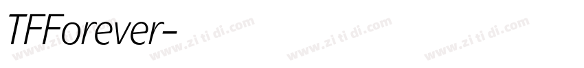 TFForever字体转换 TFForever字体转换