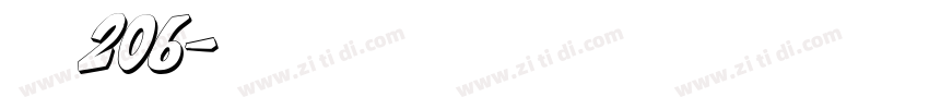 字魂206字体转换