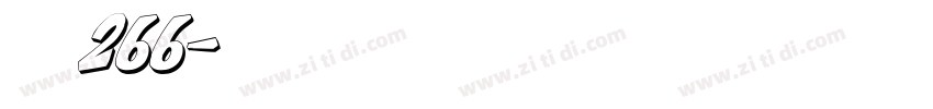 字魂266字体转换