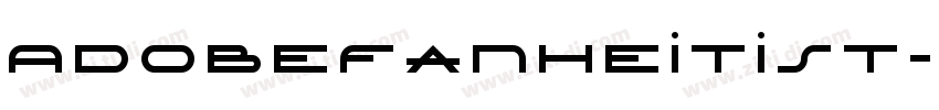 AdobeFanHeitiSt字体转换