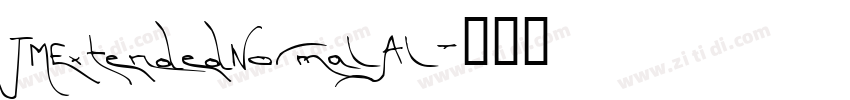 TMExtendedNormalAl字体转换