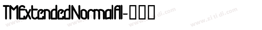 TMExtendedNormalAl字体转换